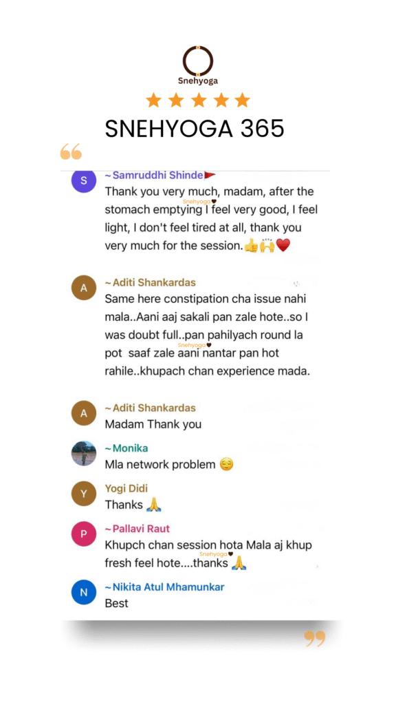 Snehyoga 365 Review